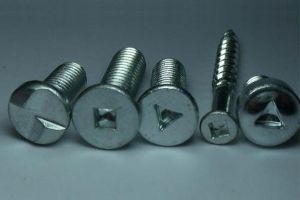 Special-shaped groove anti-theft screw